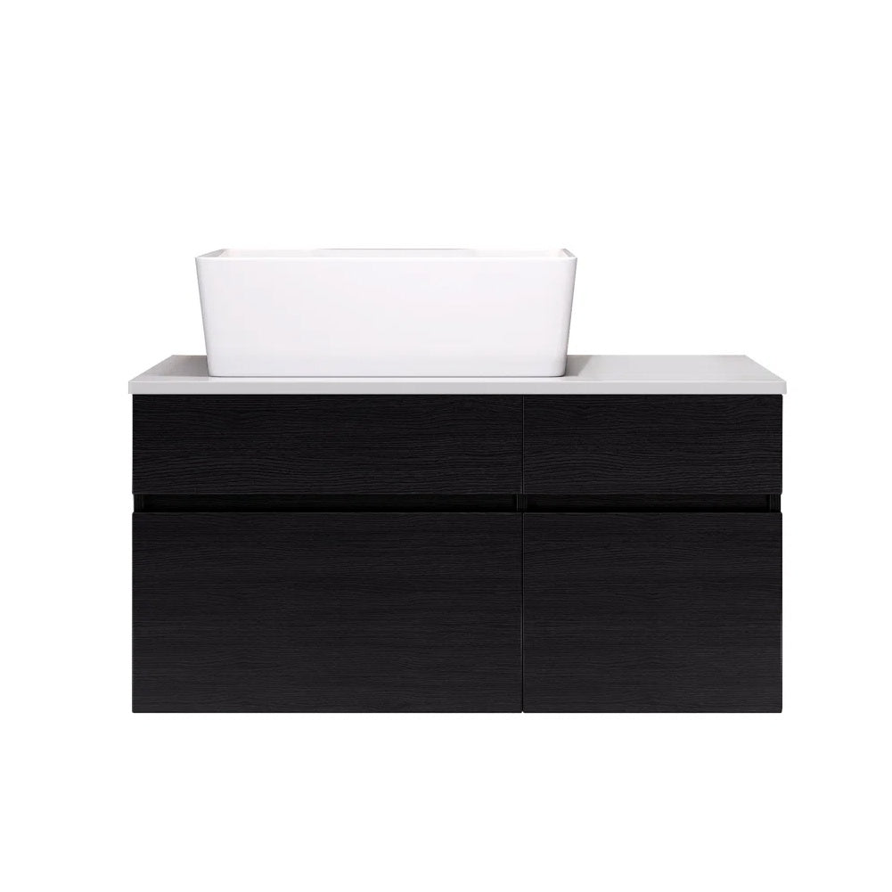 Wall Mounted Bathroom Vanity Engineered Stone Top