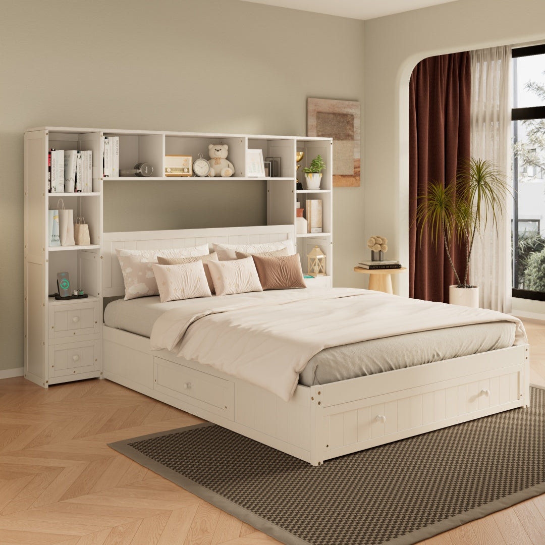 Pine Wood Captain Bed