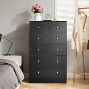Black Matte Drawer Cabinet