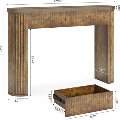 Long Console Table Living Room Table