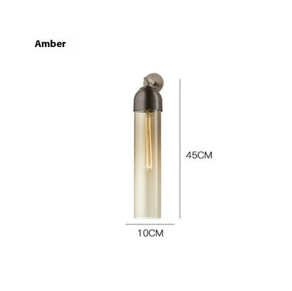 Nordic Postmodern Creative Glass Living Room Wall Lamp