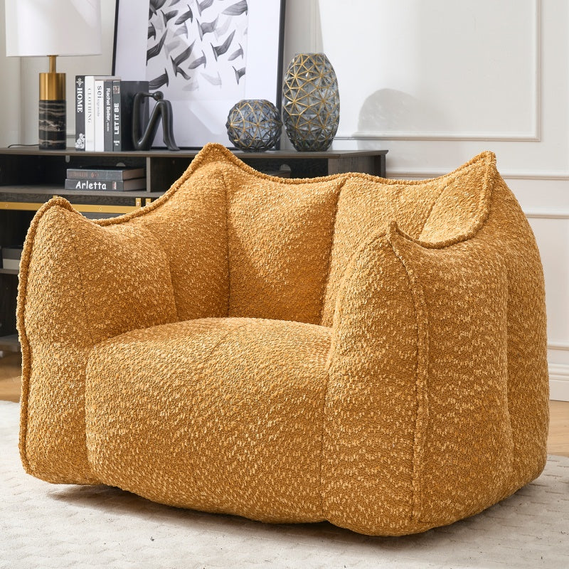 Boucle Bean Bag Chair