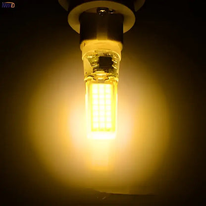 Warm white clear glass decorbites dimmable led g9 bulbs with visible filament structure for halogen replacement