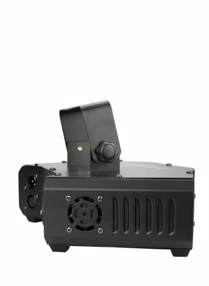 Black rectangular DecorBites 6 eyes stage light with mounting bracket and ventilation slots for bar KTV use