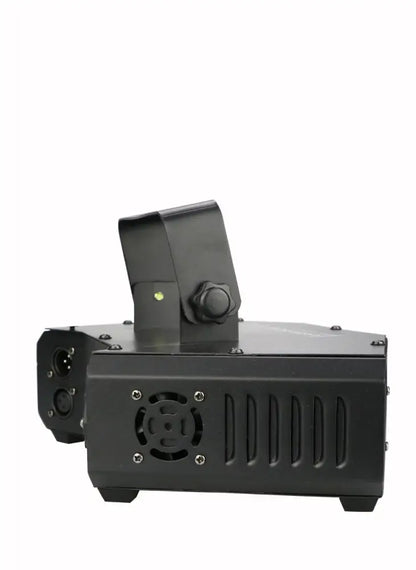 Black rectangular DecorBites 6 eyes stage light with mounting bracket and ventilation slots for bar KTV use
