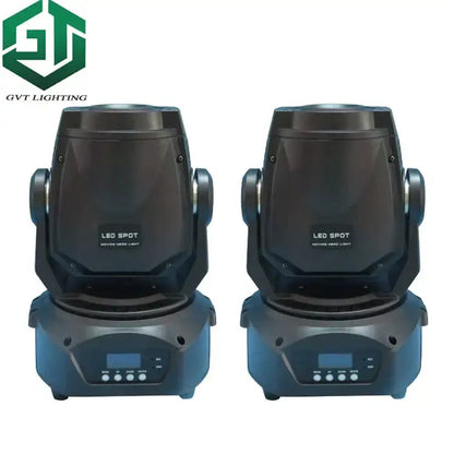 Black gvt led moving head light with digital control panel 90w 3 face prism for stage events by decorbites