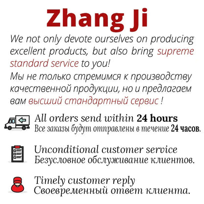 Decorbites abs kitchen sewer pipe with bold red zhang ji logo and bilingual fast shipping and customer service text