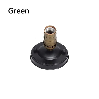 Black metal ceiling light fixture with brass-colored e27 socket holder by decorbites aluminum vintage retro design