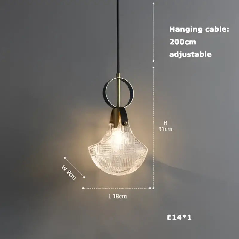 A modern black metal ring decorbites art deco pendant light with translucent textured woven glass and vintage american style