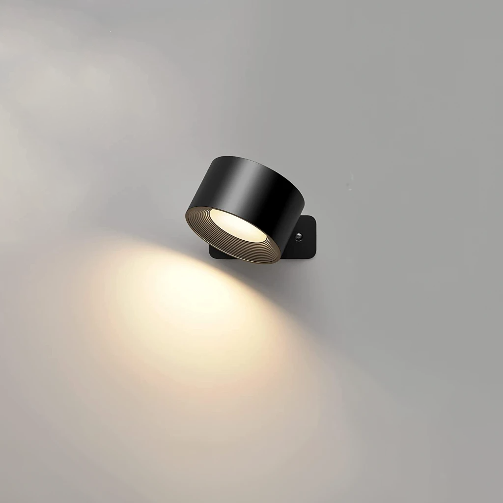 Battery Operated Wall Sconces with Remote Control - Black with Remote Control / Pair of Wall Sconces