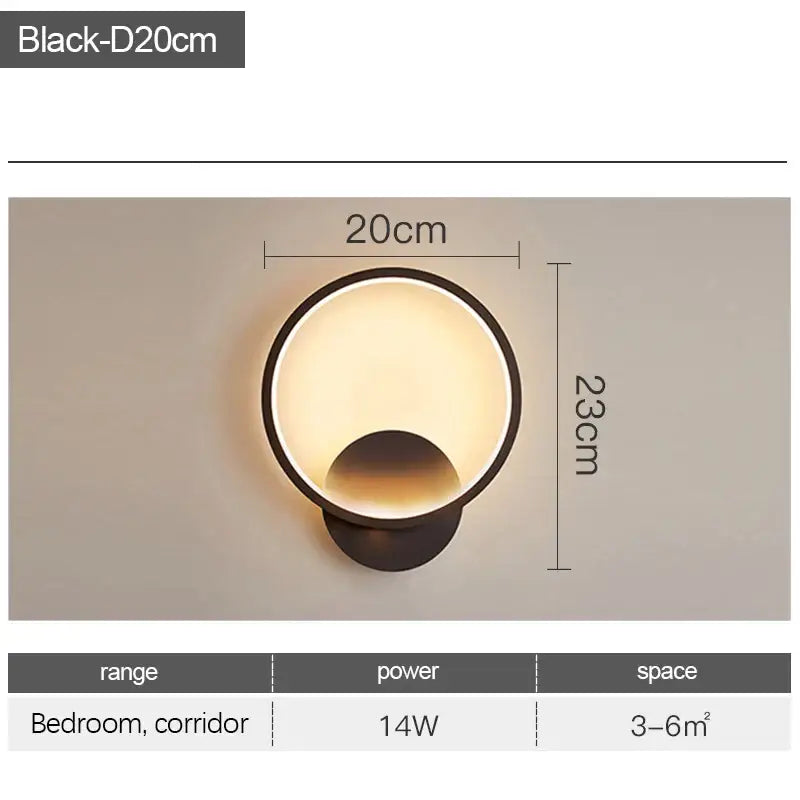 DecorBites black gold pendant chandelier with sleek black circular design and warm ambient glow for modern dining room