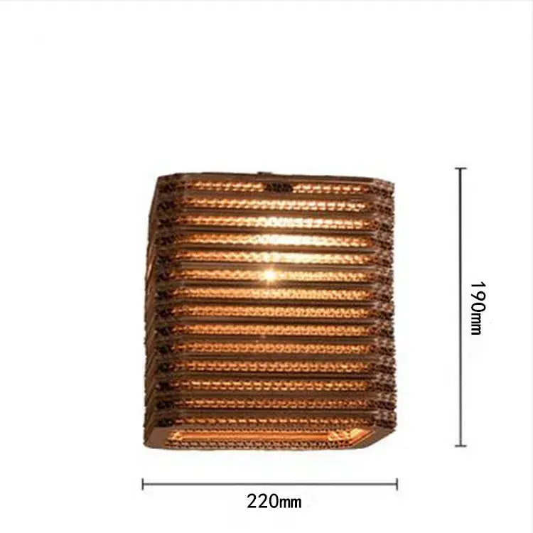 Decorbites™ gold-toned wall sconce with textured ribbed design and horizontal lighting, ideal for southeast asian pendant light decor
