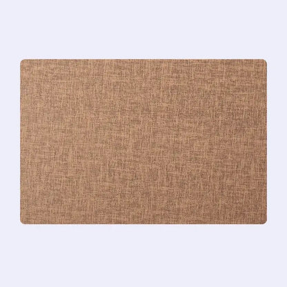 Rectangular beige woven fabric placemat from decorbites christmas decor placemat set for elegant home dining experience