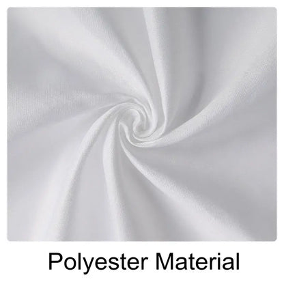 White polyester pillow cover with smooth glossy texture decorbites christmas santa claus snowflake design 18x18 inch