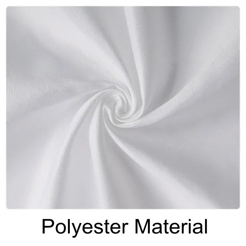 White polyester fabric with a smooth gloss and subtle sheen for decorbites christmas santa elk pillowcase 45x45cm