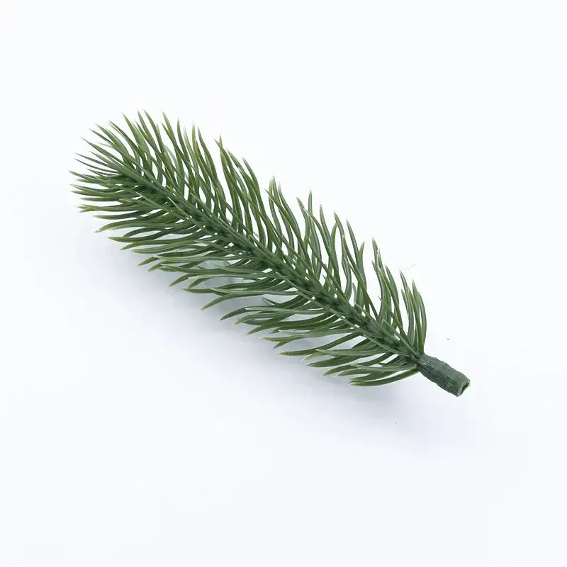 DecorBites™ synthetic green pine branch with detailed needle-like foliage for christmas tree artificial plants decor