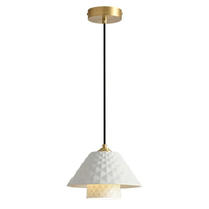 DecorBites™ Copper Ceramic Pendant Lights for Home Decoration