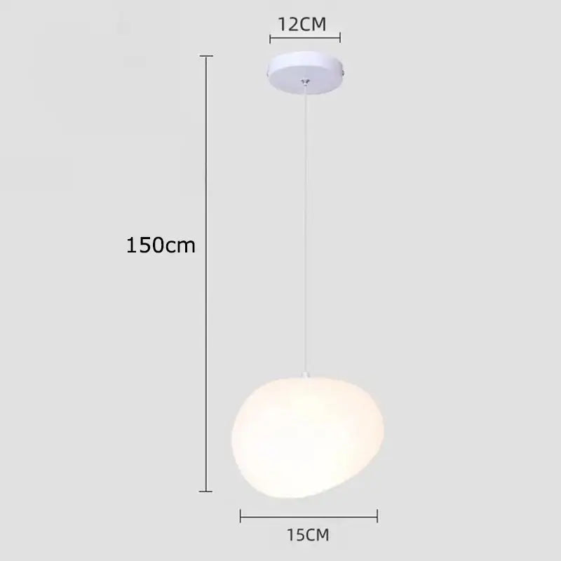 White frosted glass pendant light with smooth globe shape and 12cm mount decorbites crystal chandelier stair lighting