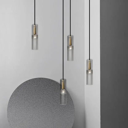 Modern decorbites crystal copper chandelier with clear glass shades and gold-toned accents for living room lighting