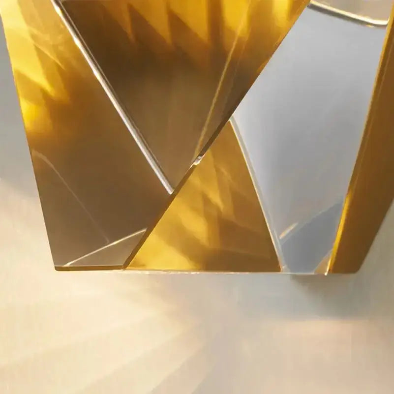 DecorBites™ Crystal LED Wall Sconce: Modern Minimalist Bedroom Luxury Light