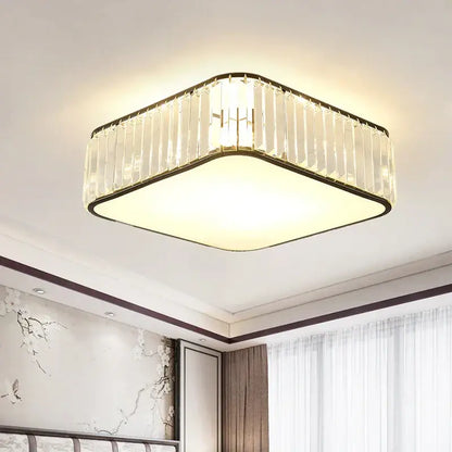 DecorBites™ Crystal Light: Modern Restaurant Hotel Ceiling Light for Living Room