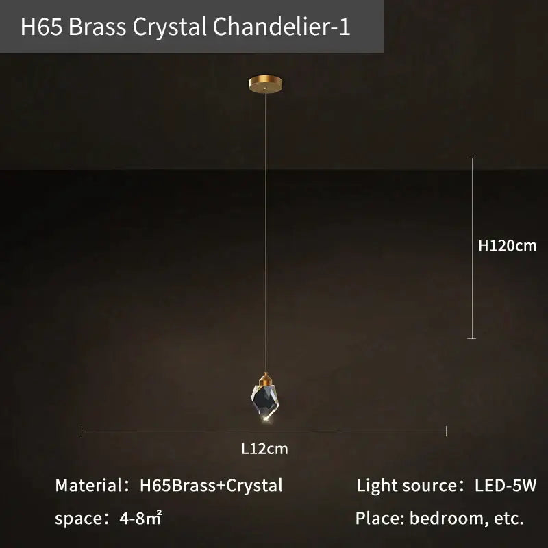 DecorBites™ Crystal Loft Chandelier for Villa Duplex, Large Pendant Lighting for Stairwell