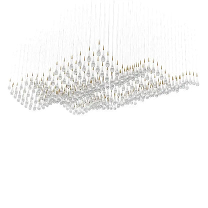 DecorBites™ Crystal Luxury Chandelier for Dining Room and Hotel Lobby