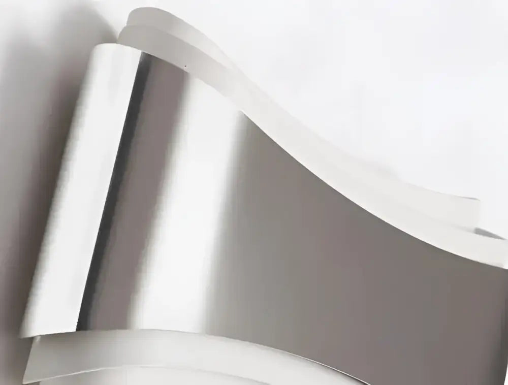 Decorbites curved modern wall sconce with sleek curved metallic design and polished silver finish modern wall sconce