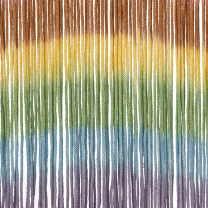 Decorbites handmade weaving wall hanging featuring rainbow-colored twisted yarn in a macrame wall hanging design