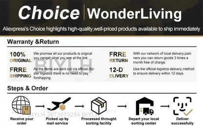 Choice Wonderliving banner advertising DecorBites Hydroponic glass flower pots set of 2 with free shipping and 12-day delivery guarantee