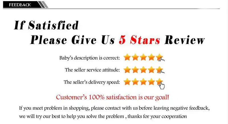 Black and red text on white background showing five-star ratings for decorbites™ japanese abstract art canvas print accuracy and service