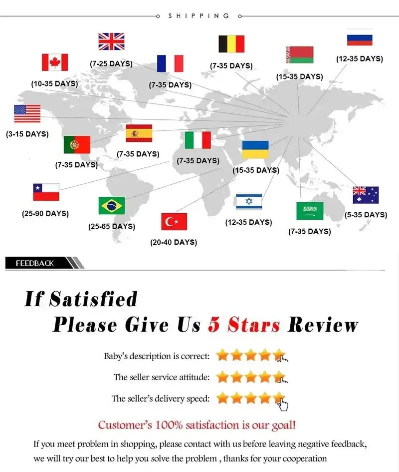 Shipping timeline map with flags showing delivery durations for decorbites™ japanese hokusai art poster print on canvas