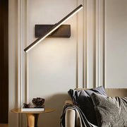 Decorbites™ led black rechargeable wall sconce with adjustable arm usb type-c light source and remote control function