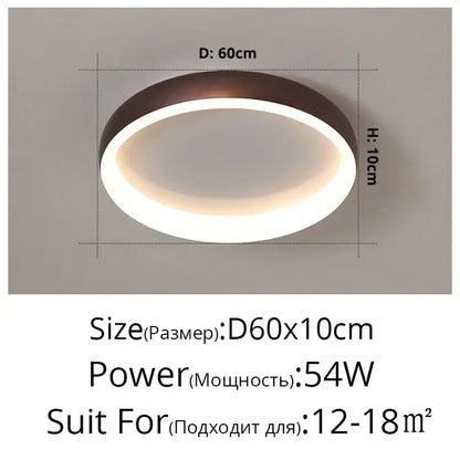 Decorbites led chandelier lights featuring a sleek dark bronze ring and glowing white diffuser for modern home lighting
