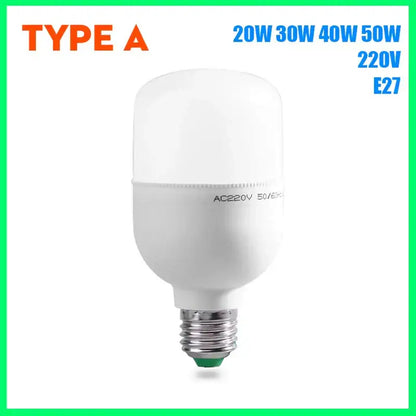 Decorbites™ white frosted glass led bulb with metallic e27 base for indoor ceiling lamp and living room lighting