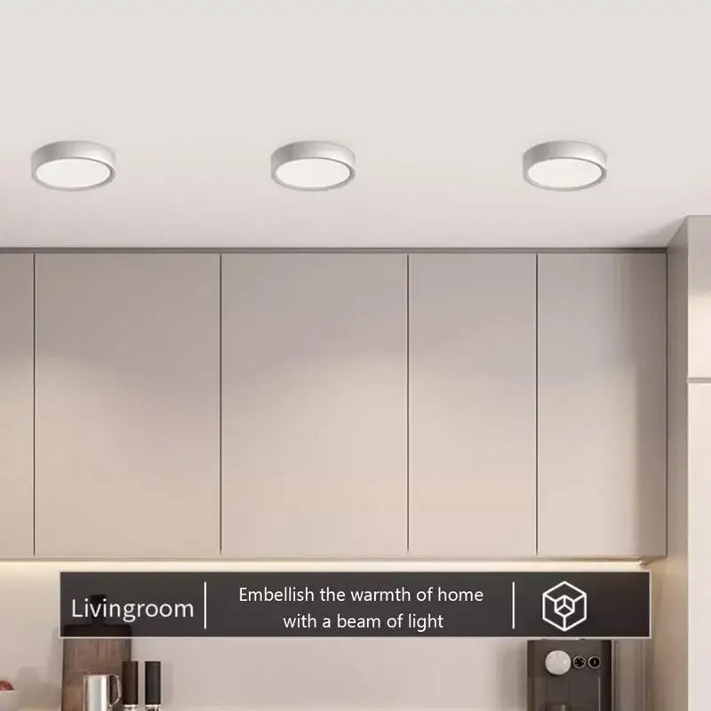 Three sleek metallic minimalist ceiling lights from decorbites ultra slim round led ceiling light collection