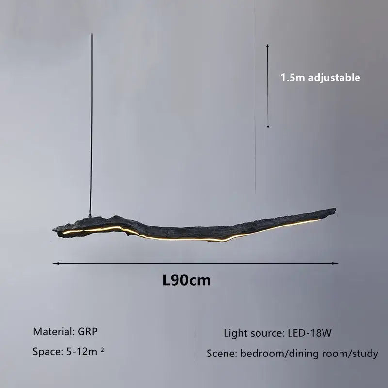 DecorBites™ LED Strip Lights: Nordic Personality Hanging Lamps for Home, Office, and Cafe