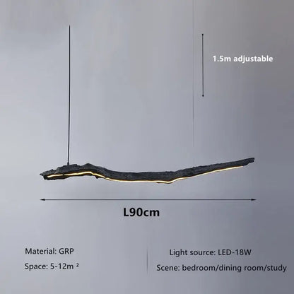 DecorBites™ LED Strip Lights: Nordic Personality Hanging Lamps for Home, Office, and Cafe