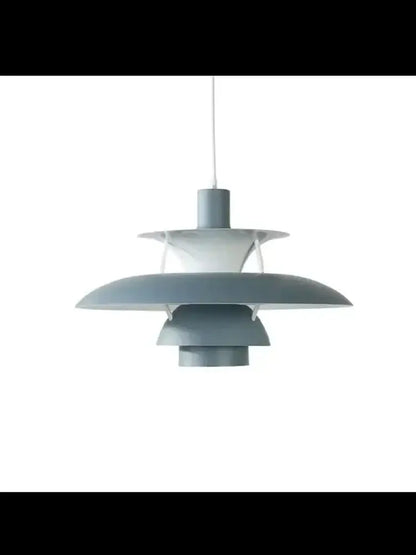 Gray layered pendant light loui led pendant by decorbites high-quality danish design for kitchen and living room