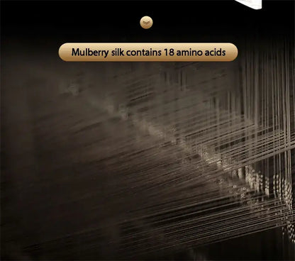 Fine lustrous mulberry silk threads interwoven on a loom for decorbites luxurious duvet cover bedding set queen king size