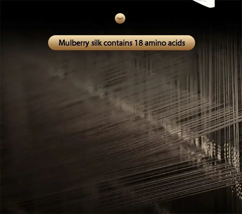 Fine lustrous mulberry silk threads interwoven on a loom for the decorbites luxury mulberry silk duvet cover bedding set