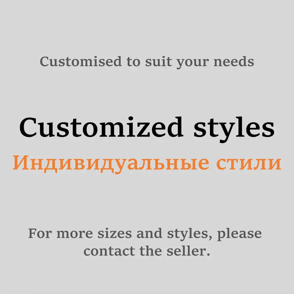Customized styles text in black and orange font on a light gray background for decorbites luxury vintage glass bird chandelier
