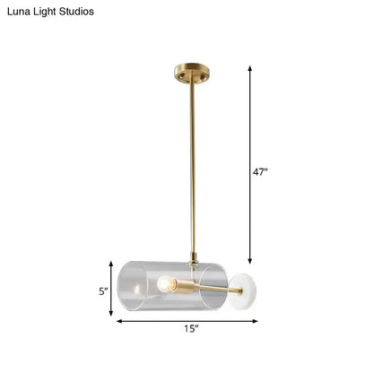DecorBites™ minimalistic brass pendant light with translucent glass shade e12 e14 inch fixture for dining table use