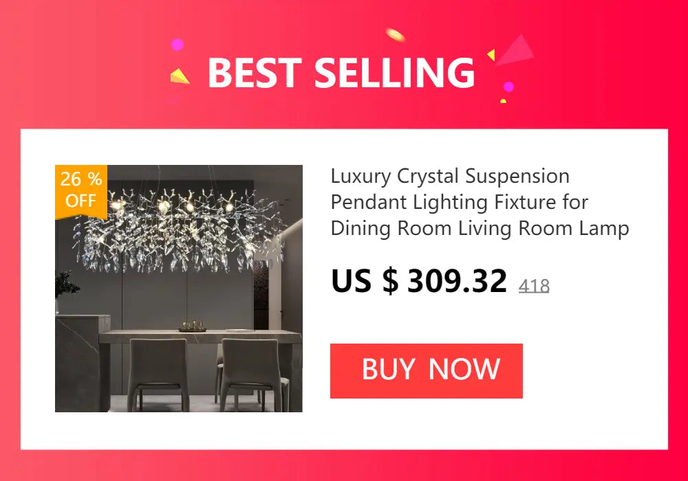 Luxury DecorBites™ modern chrome chandelier with crystal raindrops featuring chrome rectangular crystals lamp package