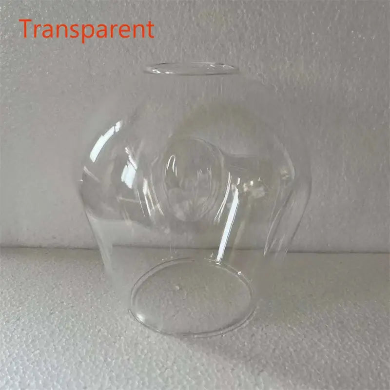 Decorbites™ modern nordic glass chandeliers featuring a transparent rounded glass lampshade with smooth clear surface