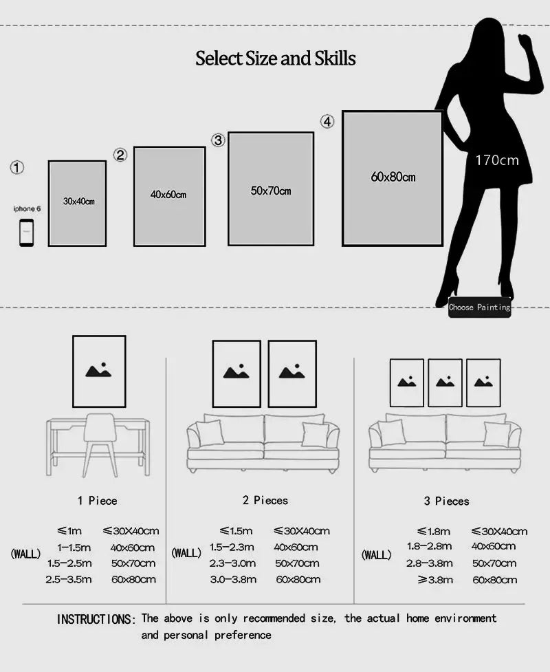 DecorBites™ modern programmer gamer wall art featuring minimalist black and white mountain silhouette canvas print