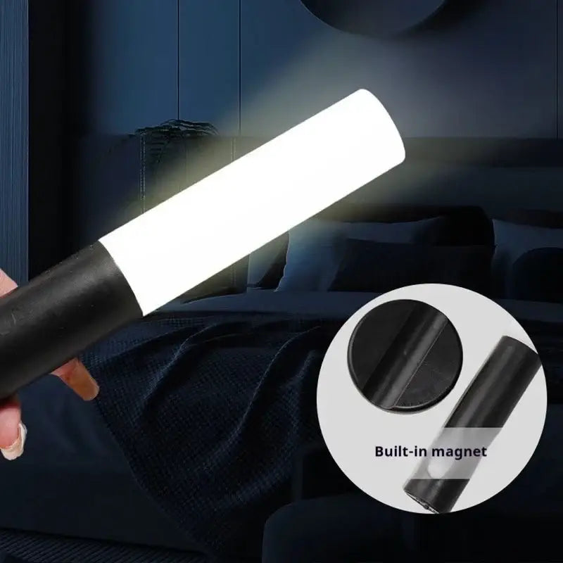 Illuminated black decorbites™ motion sensor battery operated stick light for wall with sensor battery operated function