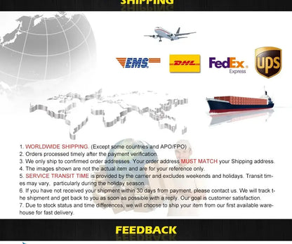 The decorbites™ nordic comet chandelier glass ball features elegant shipping logos including ems dhl fedex and ups