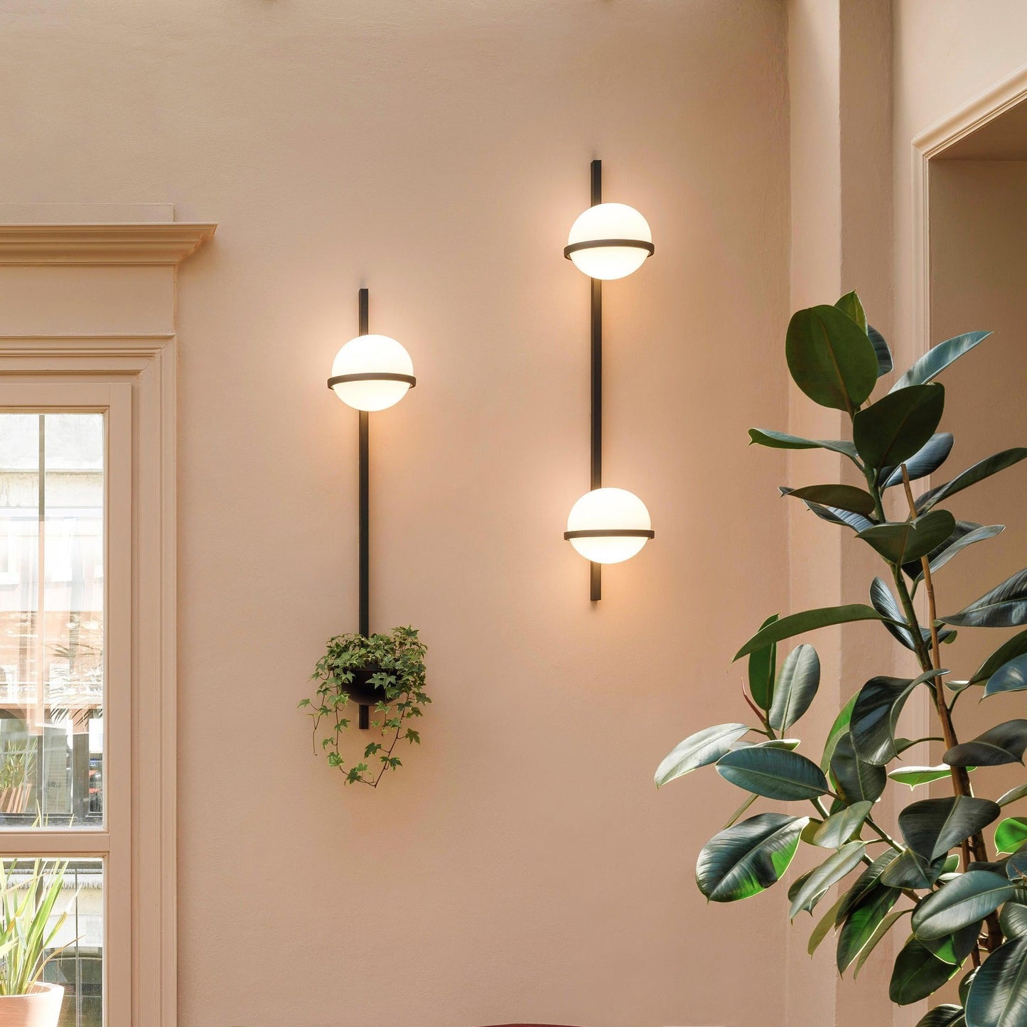 Nordic Planter Light Sconce