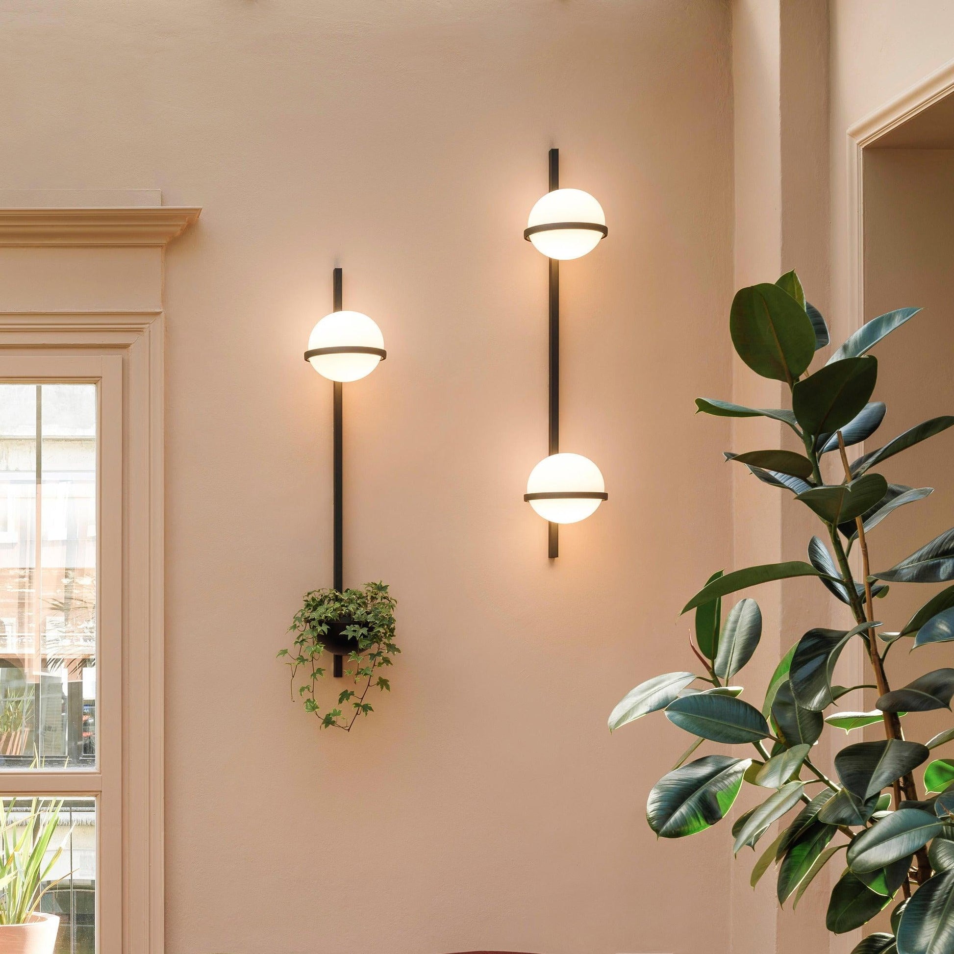 Nordic Planter Light Sconce
